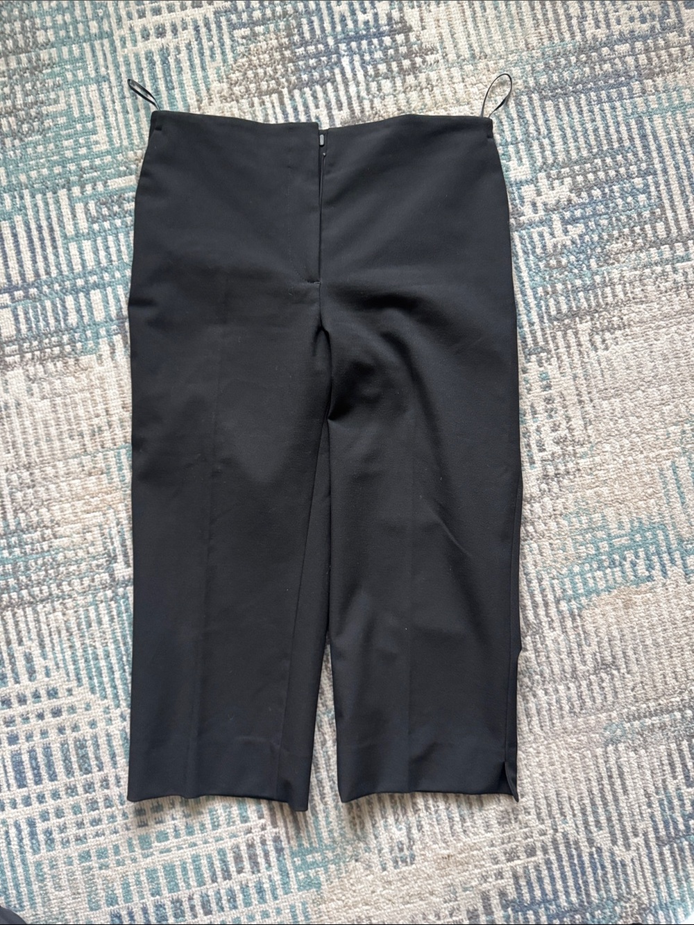 Zara Men's Black Dress Pants - Tailored Straight Leg